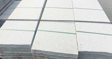 衡水芝麻白毛板，石材毛板