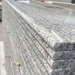 衡水芝麻白楼梯踏步 花岗岩楼梯板材