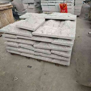 衡水芝麻白蘑菇石，自然面