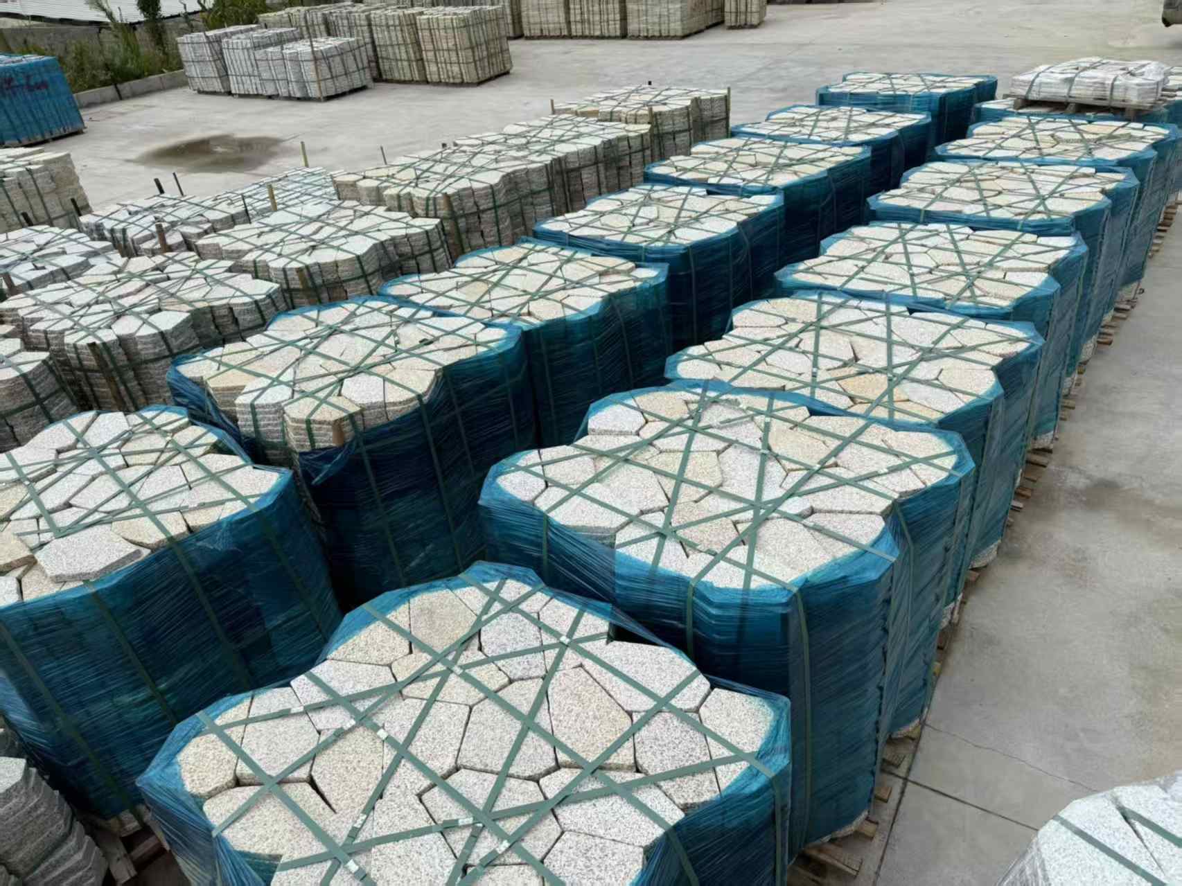 衡水黄金麻冰裂纹 碎拼