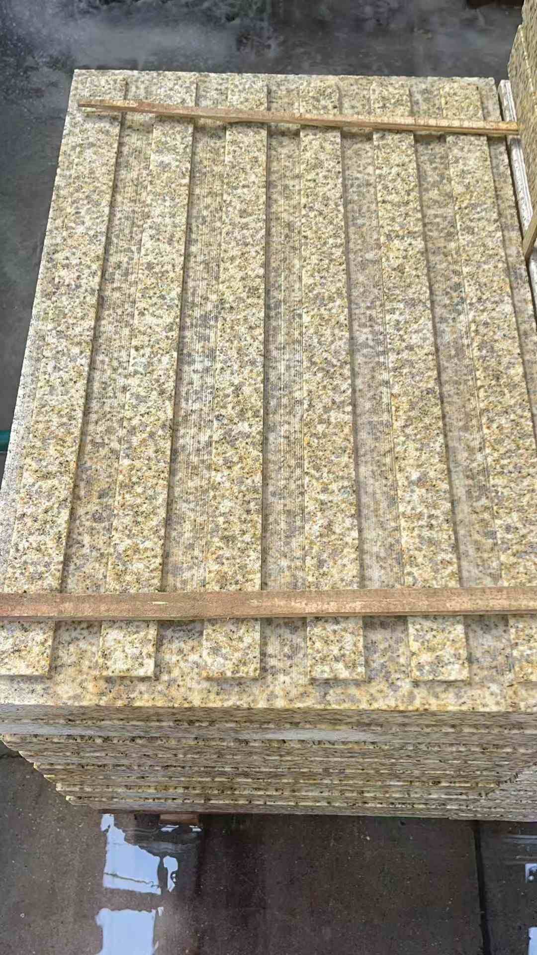 衡水黄金麻盲道 石材盲道